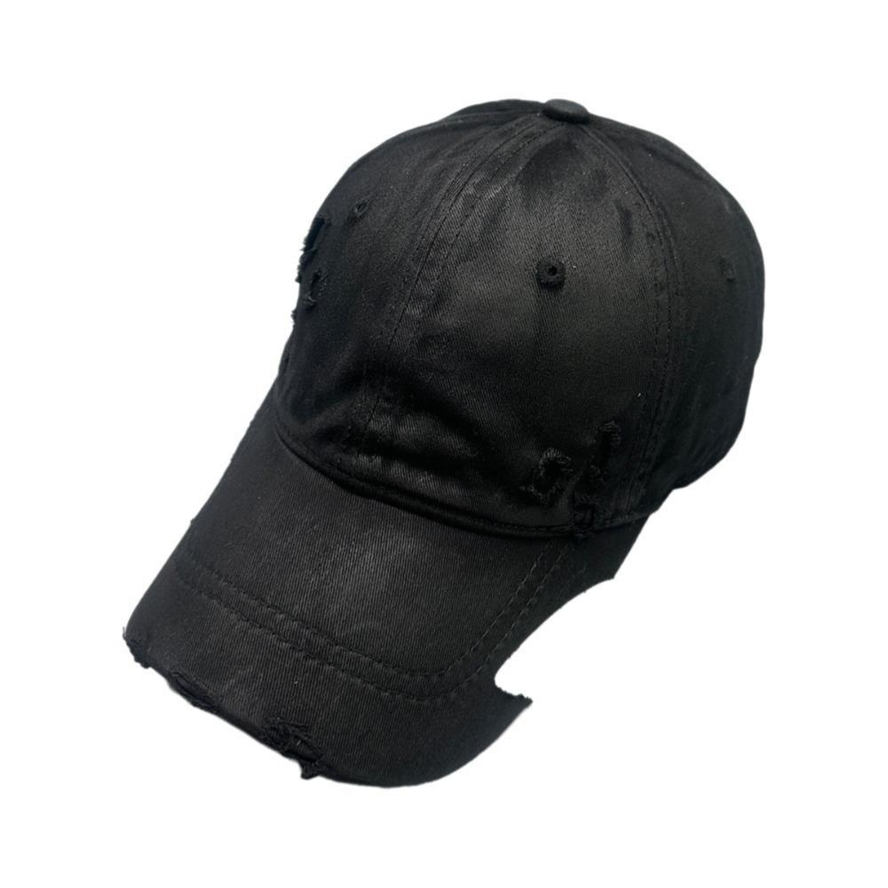 Fashion Broken Style Baseball Cap Versatile Adjustable Sun Hat Breathable UV Protection Baseball Hats for Spring Summer Bonnet