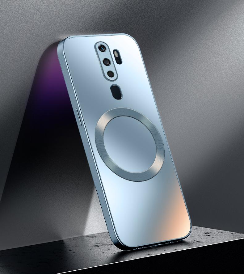 For OPPO A9 A5 2020 Case Hard Matte Magnetic Wireless Charging Protective Back Cover Case For OPPO A72 A92S A93 A93S A96 A97 A9