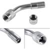 6 PCS 45 Degree 90 Degree 135 Degree Metal Valve Stem Extenders, Universal Valve Stem Extensions Compatible For Dual Wheels Passenger Cars, Stroller,