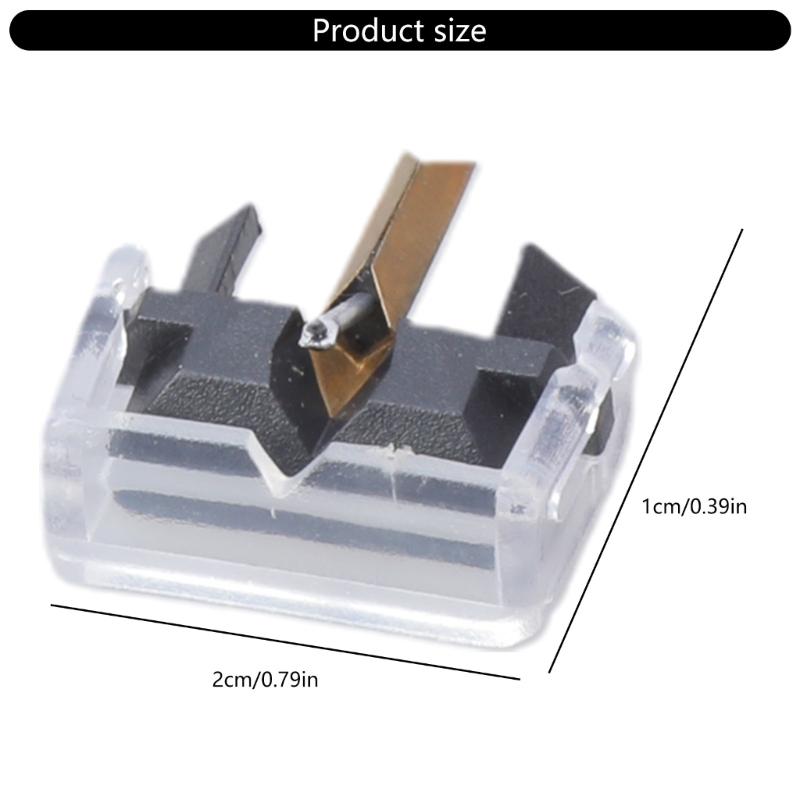 Phonograph Turntable Needle Replacement For R25XT R47EDT  NDC-EJ 774-EJ Turntable Record Cartridges Head Needle Replace