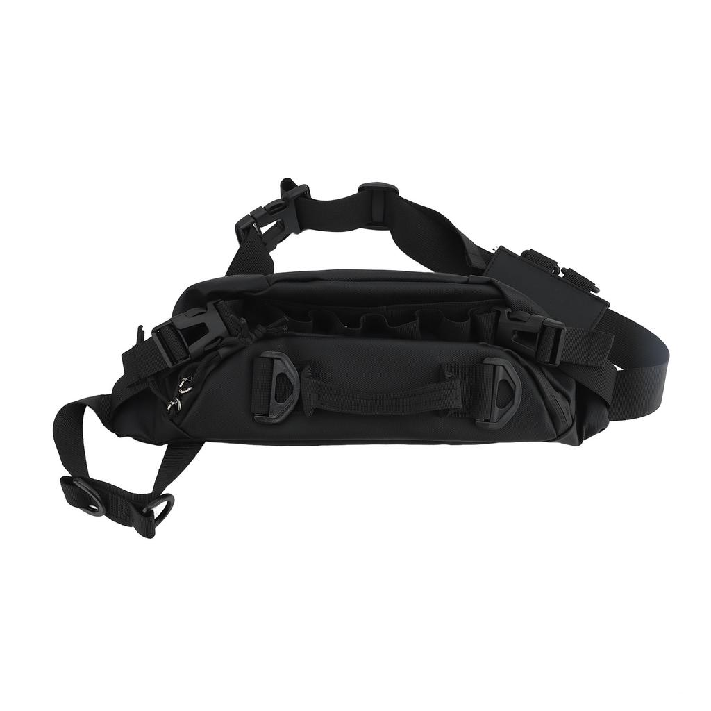 Torba biodrowa wędkarska Tkanina Oxford Wodoodporna Przenośna Przechowywanie sprzętu wędkarskiego Saszetka biodrowa na wędrówki Outd