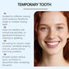 Feimuko Temporary Tooth Care Kit - Plastic Solid Dental Gel - Beautiful Smile, Convenient Tooth Care
