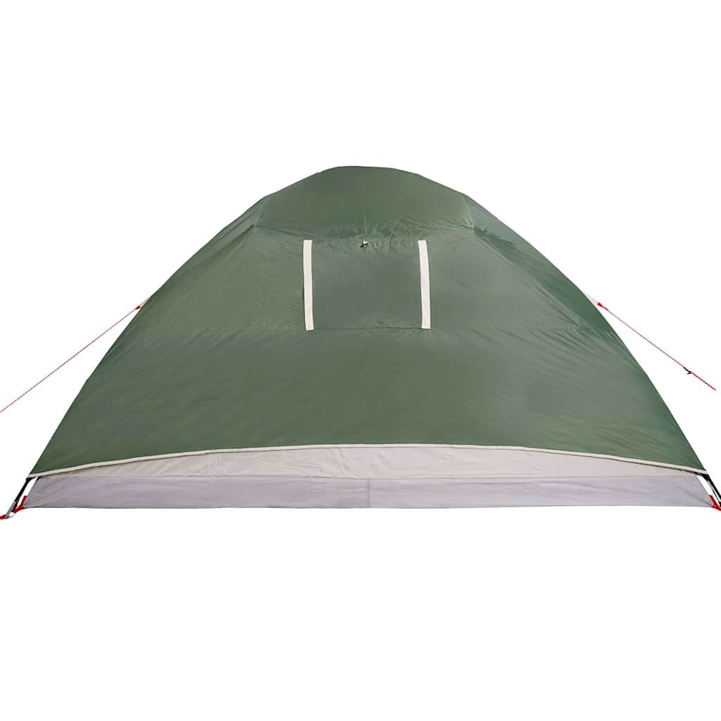 Dome Camping Tent for 4 Persons Green Waterproof