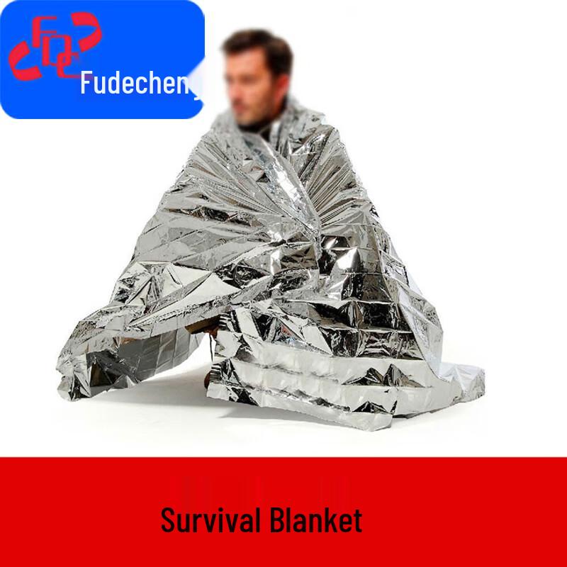 

Fudecheng Emergency Thermal Blanket 10-Pack