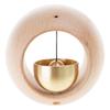 Walnut Shopkeepers Bell for Door Opening Doorbell Chime Unique Office Ornaments and Hanging Decoration for Entrance