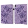 For Lenovo Tab P11 Plus Embossed Butterfly Pattern Leather Tablet Case