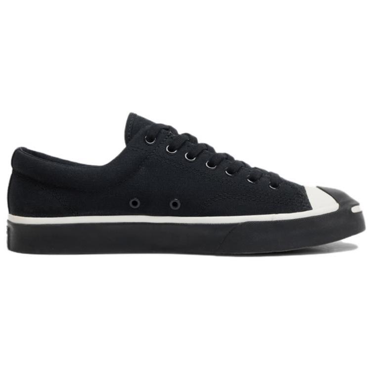 Converse Jack Purcell Fashionable and Comfortable Low-top Canvas Shoes for Men and Women In Black