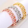 13mm Hip Hop Cuban Chain Bracelet - Fashion Jewelry for Men