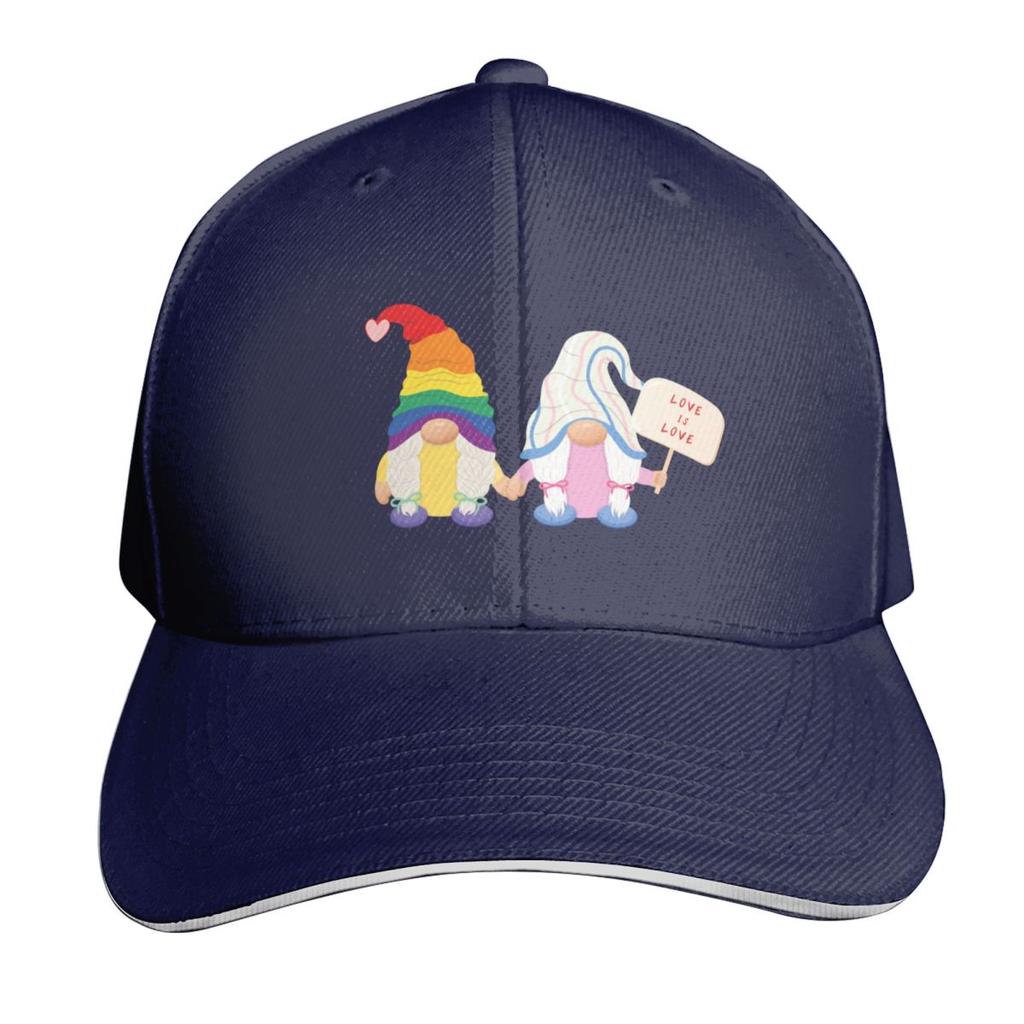 Lesbian Couple Gnomes Lgbt Gnome Baseball Cap Funny Hats Bobble Hat Unisexs Big Size Hat Sports Cap Sun Hats For Women Unisexs