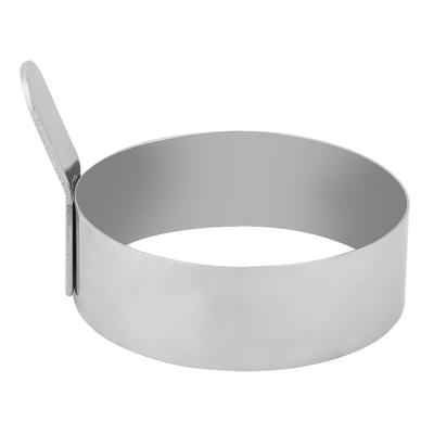 Edelstahl Runder Pfannkuchenring Spiegelei Form Pfannkuchen Maker Form(L)