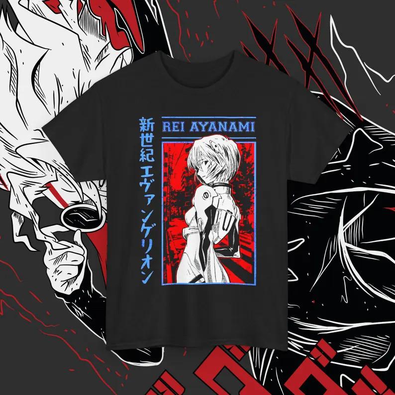 Rei Ayanami Girl Anime Waifu Cosplay Unisex TShirt Gift Unisex 3