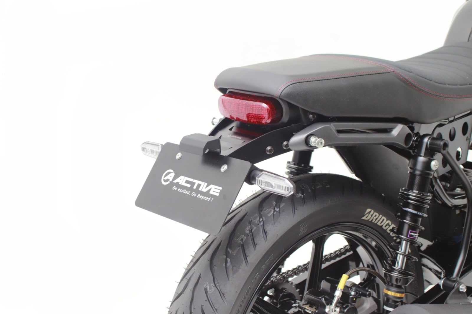

GUTS CHROME Active ACTIVE Motorcycle Fenderless Kit Black LED License Plate HONDA GB350S 1151103 [With Light] 21 чёрный