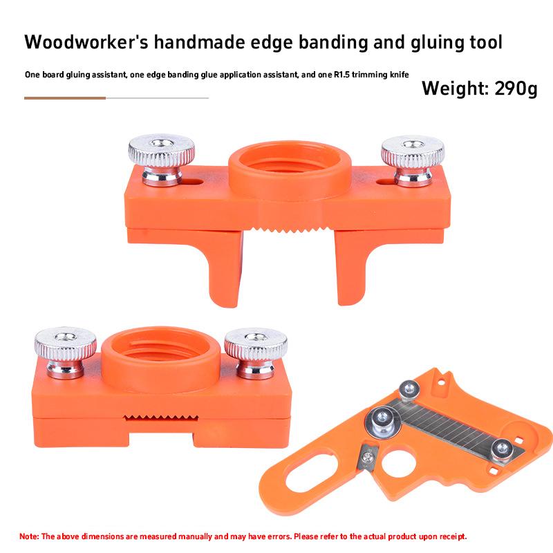 Adjustable Woodworking Edge Banding Glue Applicator Tool 10-30mm For DIY Craft Hand Glued Edge Sealing Artifact Tool Parts