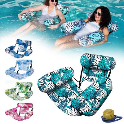 Neue aufblasbare Schwimmbecken-Schwimmtiere Stühle, faltbarer Rückenlehnen-Freizeitstuhl für Erwachsene, Wasser-Vergnügungsparty-Lounge, Sommer-Wasserstrand