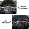 Car Steering Wheel Extension Shifter Sticker For Kia Sorento 4 Um Mq4 Gt-Line X-Line Plug-In Hybrid - Shift Paddles
