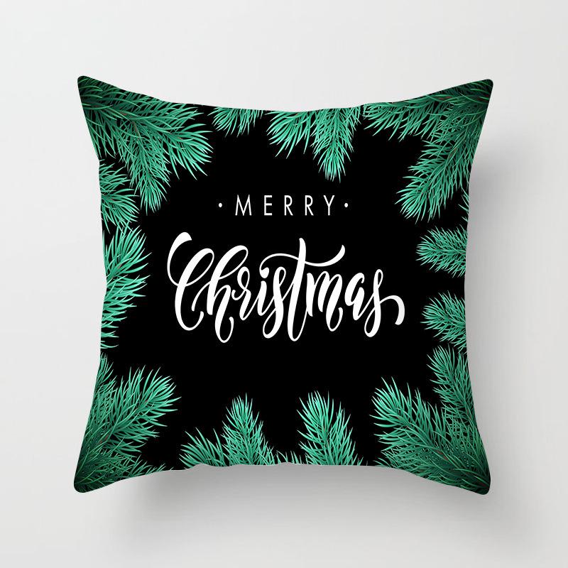 New Santa Claus Snowman Pillow Case Festive Home Decoration Pillow Cushion Case