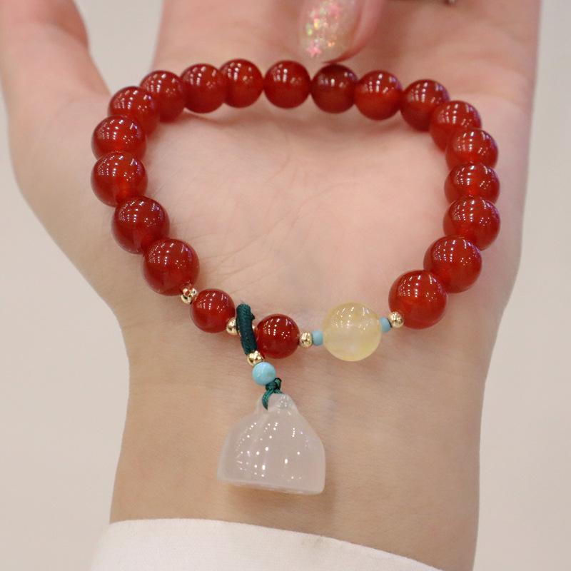 

New simple agate braceletfashion women daily jewelry gift