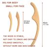 1Set Multifunctional Back Scraper Wood Massager Massage Scraping Stick Scraper Fat Burner Back Shoulder Massage Slimming Guasha