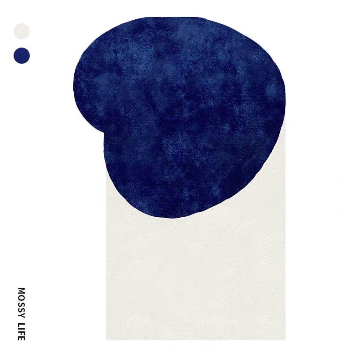 

Ins утолщенный круглый ковер напольный коврик журнальный столик подвесная корзина кресло-качалка кресло для макияжа компьютерный вращающийся стул коврик одеяло для гардероба 120*160cm