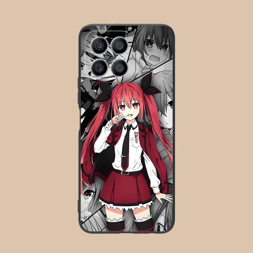 Date a Live Kotori Itsuka TPU Mobile Phone Case for Honor 90 80 70 60 50 30 20 10 9 8 7 Pro S SE Lite 5G Colorful Printing Cover