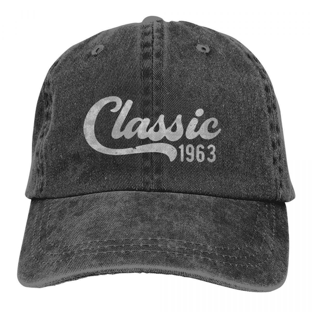 

Classic Baseball Caps Peaked Cap 1963 Sun Shade Hats for Unisex WoUnisex