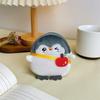 Cartoon Cute Animal Penguin Coin Purse Kawaii Wallet Plush Coin Bag Key Earphone Coin Organizer Pouch Zipper Bag Kids Gifts