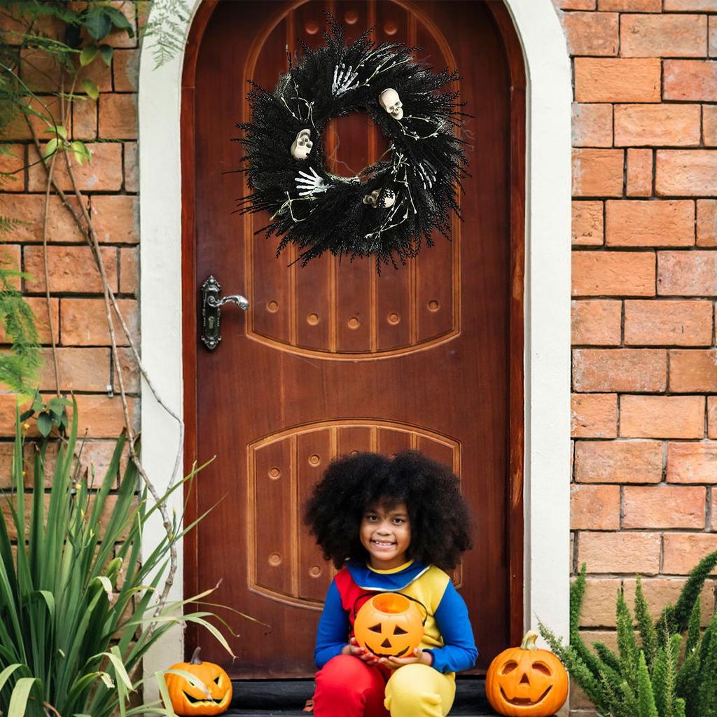 Festdekorasjon Hånd Dørhenging Lokaloppsett Halloweenkrans