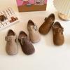 2026Spring New Style Children's Girls' Leather Shoes Princess Shoes Autumn Girls' Princess Shoes