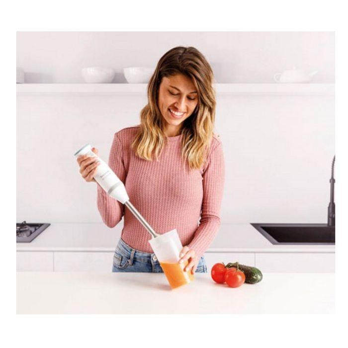 Taurus Immersion Blender 1200w White &; Grey - 916425000