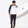 Korean Men's Long Sleeve Quick-Dry Diving Suit: Jellyfish-Proof Snorkeling & Surfing Set.