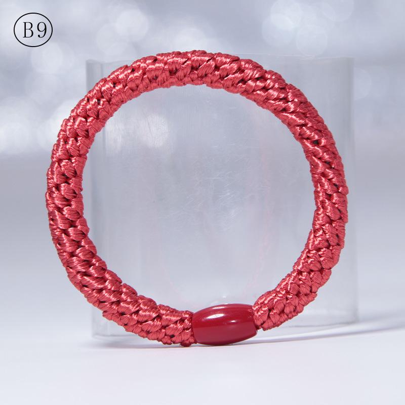 Hohe Elastizität Haargummis & Scrunchies - Keine Knicke, Elastische Bänder für Haaraccessoires