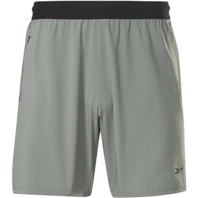 Logo Print Training Loose Fit Straight Leg Shorts Men Shorts Army-Green HR6142