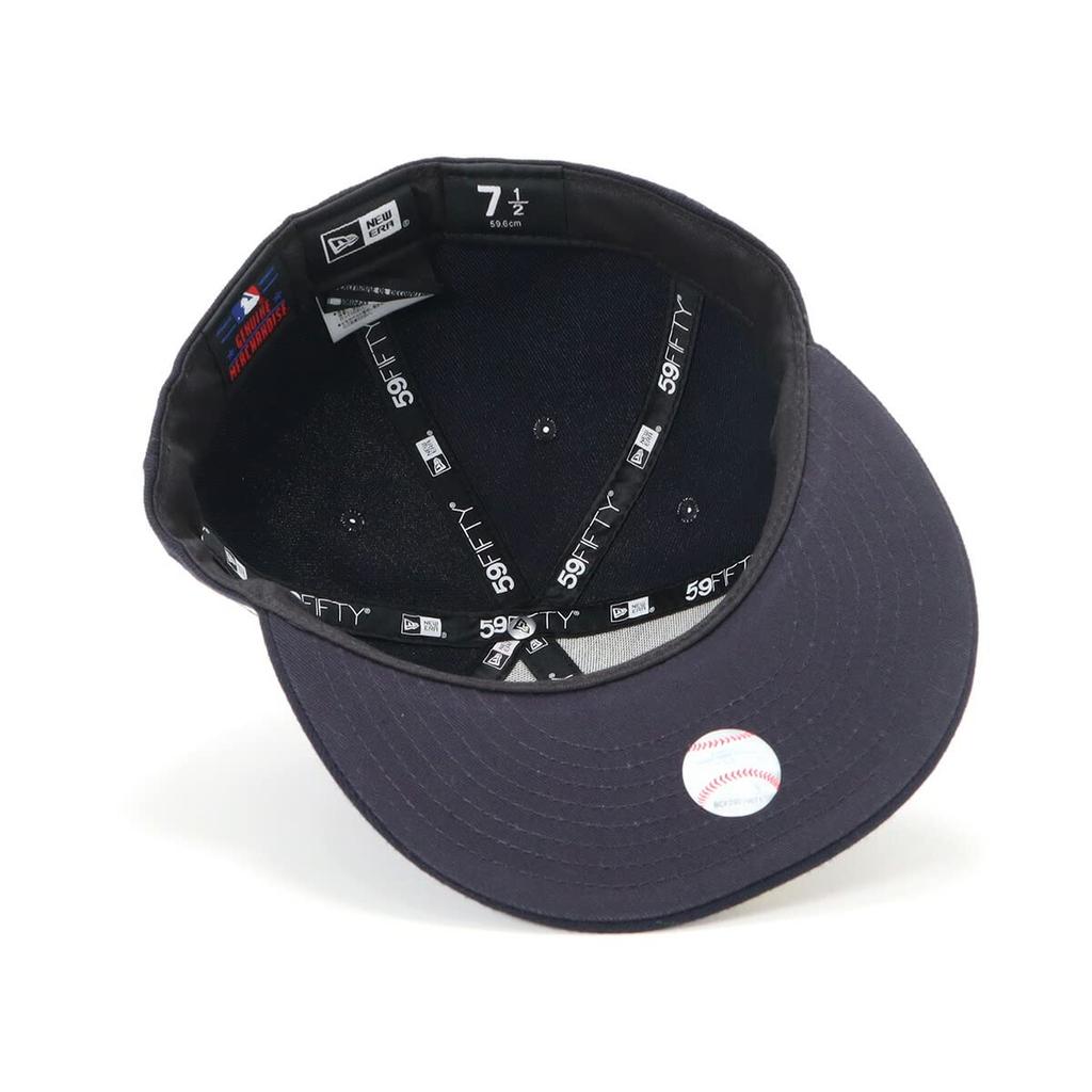 Flat Visor Cap MLB Dodgers LA Navy 7 5950 LOSDOD NVY SWHT 25J [New Era] 3/8