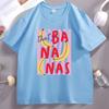 Thats Bananas T Shirt Unisex Unisex Summer Fruit Tshirt Food Short Sleeve Retro Graphic Tee Banana Trendy Tshirt Male Clothes