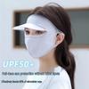 Women’s Anti-UV Breathable Ice Silk Face Mask - Sunshade and Eye Corner Protector 3D Hat