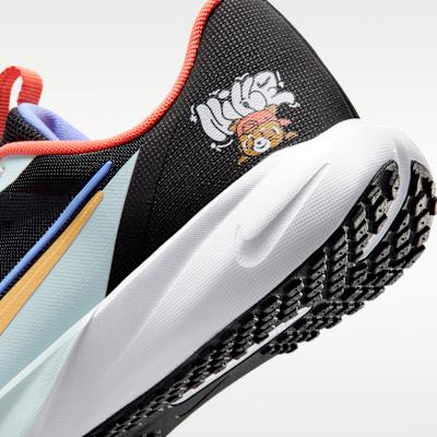 Nike Sonic Fly Black Glacier Blue Topaz Gold (GS)