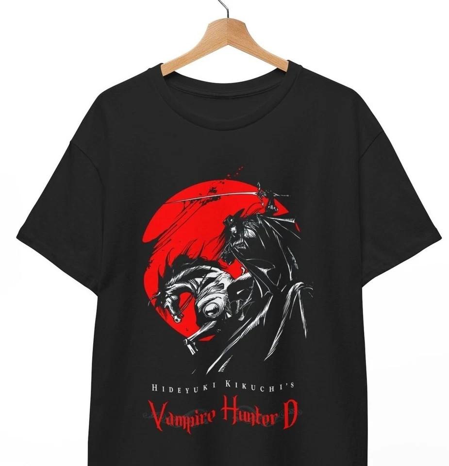 HOT Vintage Inspired Vampire Hunter D T-Shirt, Japanese Anime Shirt, Unisex Tee