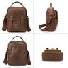 Genuine Leather Men's Shoulder Bag Trendy Retro Fashion Crossbody Crazy Horse Outdoor Travel
