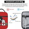 Kawaii Hermanos Mafalda Merch Insulated Lunch Bags For School Office Cute Comics Food Bag Portable Cooler Thermal Lunch Boxes