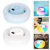Floating Bluetooth-compatible Speaker with Dynamic LED Lights IPX6 Waterproof Temp Display for Pool Parties Swimming