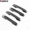 For Honda CRV CR-V  2024 2025 Carbon Fiber Car Door Handle Cover Trim Side Door Handles Catch Cap Overlay Accessories