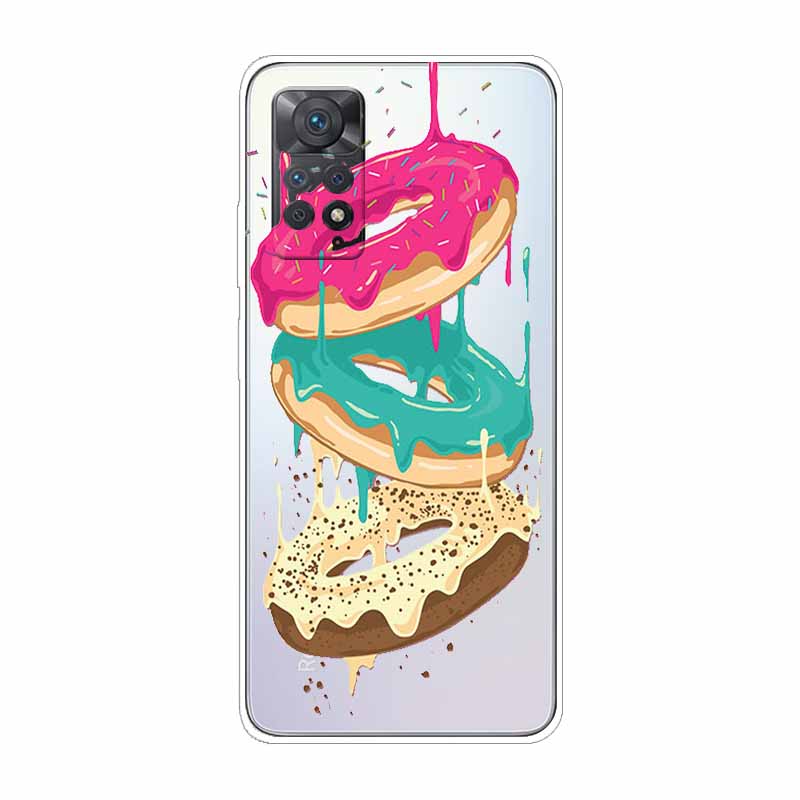 For Xiaomi Redmi Note 11 Pro 5G Case Transparent Soft TPU silicon Phone Cover For Xiaomi Redmi Note11 Pro 4G Case Clear Funda