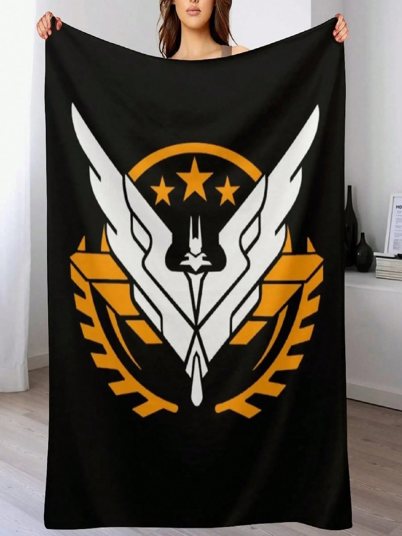 Elite Dangerous T-ShirtElite_ Dangerous - Triple Elite Throw Blanket Decoratives For Sofa Giant Sofa Blankets S разноцветный