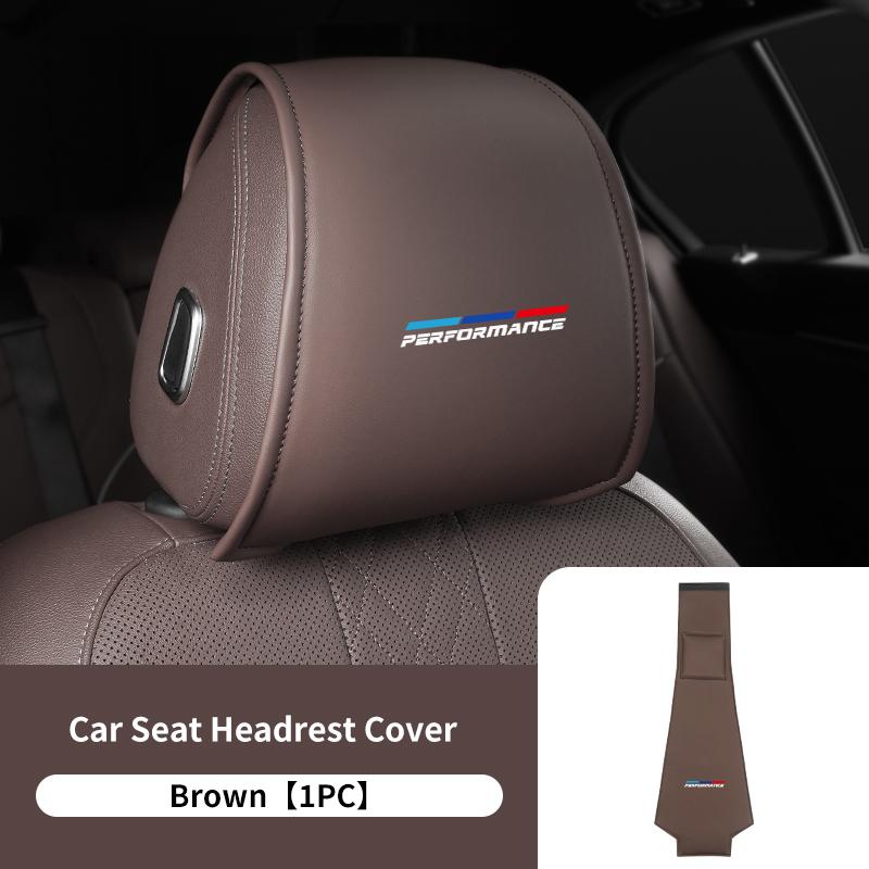 

2025 Hot Car Seat Headrest Cover Anti-dirty Neck Pillow Protector Accessories For BMW E46 E90 E60 F10 E39 F30 E30 G30 E53 F31 G2