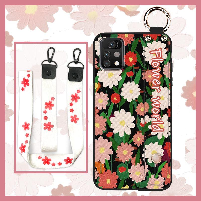 Shockproof Fashion Design Phone Case For UMIDIGI A11 Pro Max Anti-dust Kickstand Protective Back Cover Phone Holder Ring