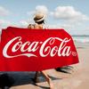 C-Coca C-Cola Strandtuch Bunte Badetücher Für Mädchen Mikrofaser Schnelltrocknend Individuell Sandfrei Strand Yoga Spa Fitnessstudio Pool