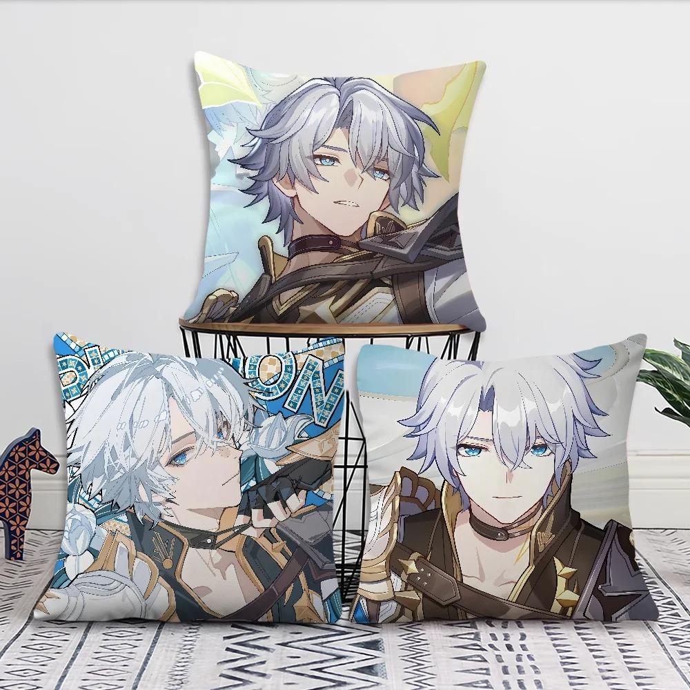 1Pc Star Phainon Rail Comfortable And Soft Honkai Pillow Cover B-Betis Daily Home Decor Sofa Chair Car Decor Pillowcase