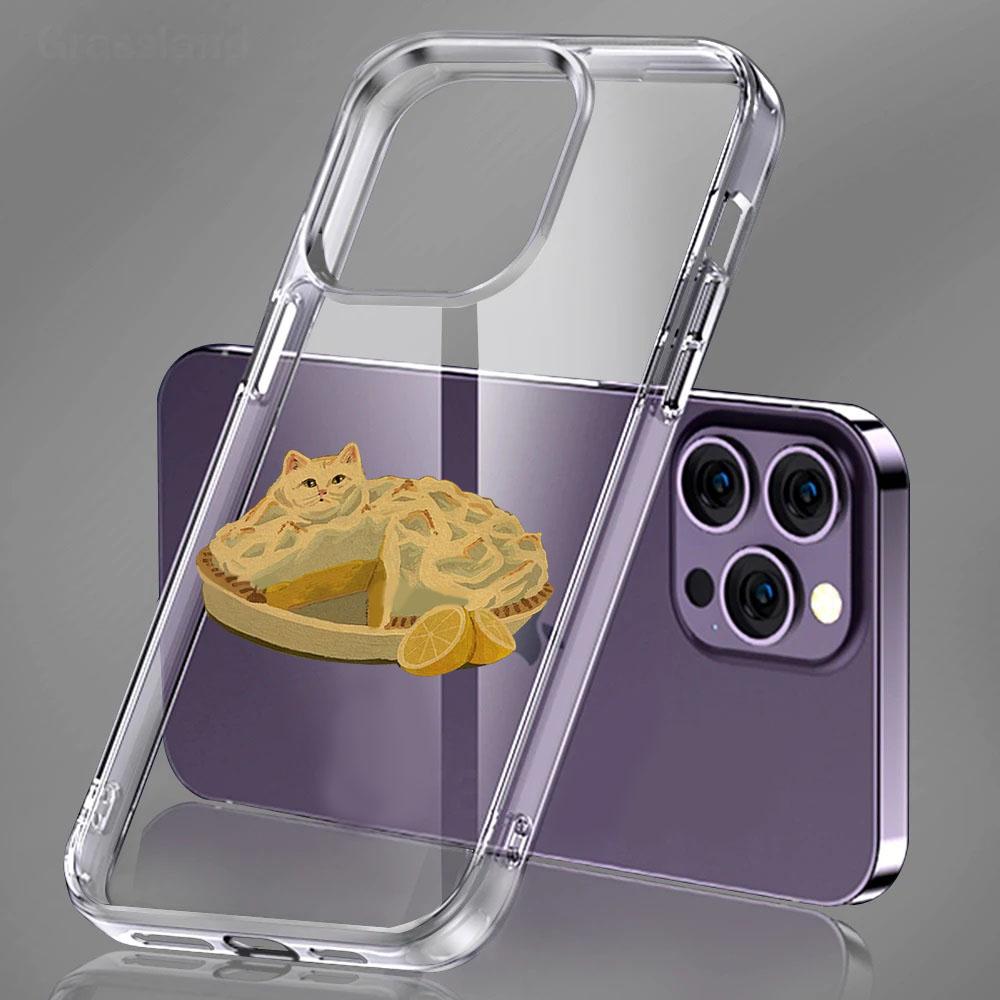 Summer Fruit Strawberry Print Phone Case for IPhone 14 Pro 15 13 11 12 XS MAX SE20 XR 7 8Plus Soft TPU Clear Hard PC Cover Bag