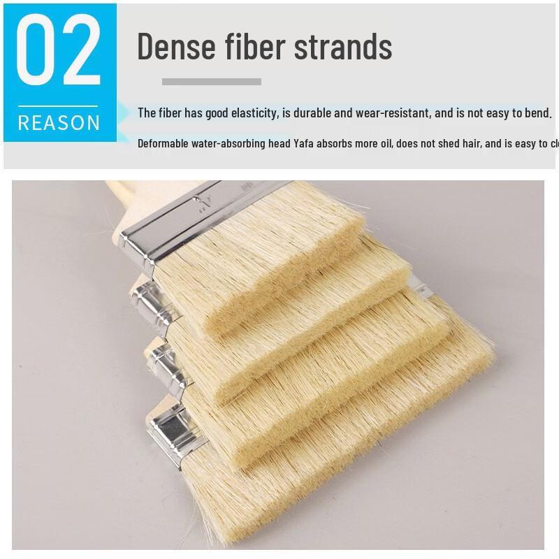 Wooden Handle Paint Brush