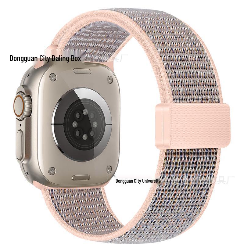 Compatible Apple iWatch Magnetic Buckle Nylon Band for Series 10/9